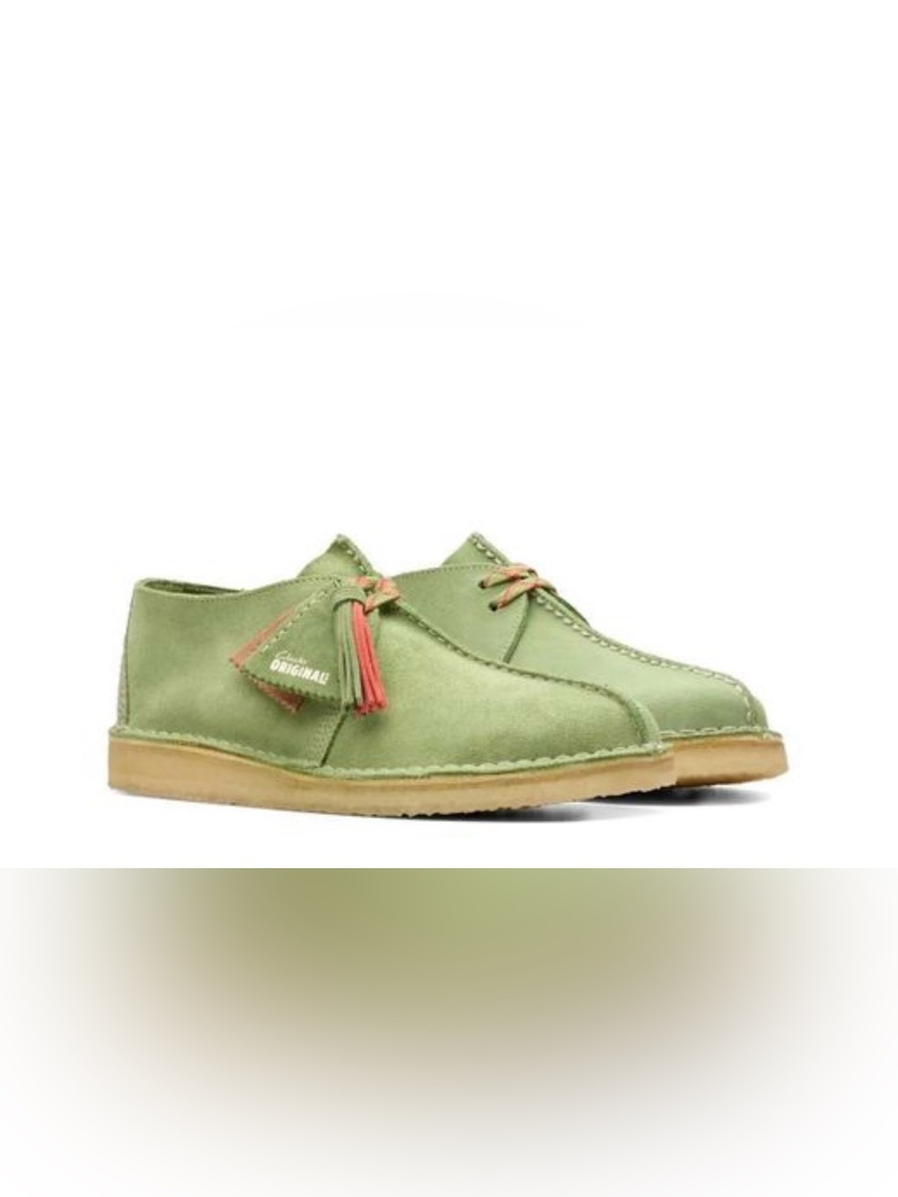 NWOB Clarks Men’s Green Suede Casual Shoes 200 Anniversary Edition Size 10